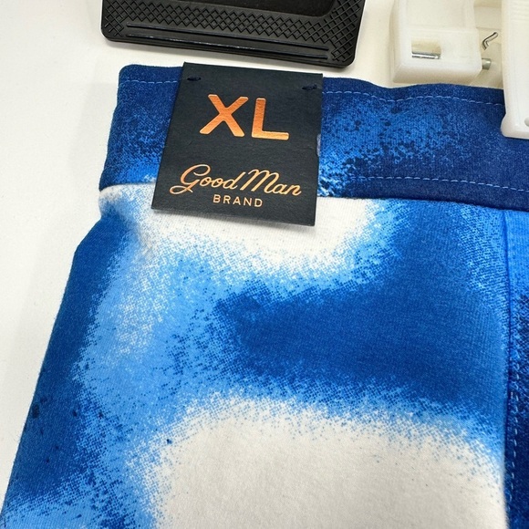 Good Man Brand Flex Pro Jersey Shorts NWT in Blue - Picture 5 of 9